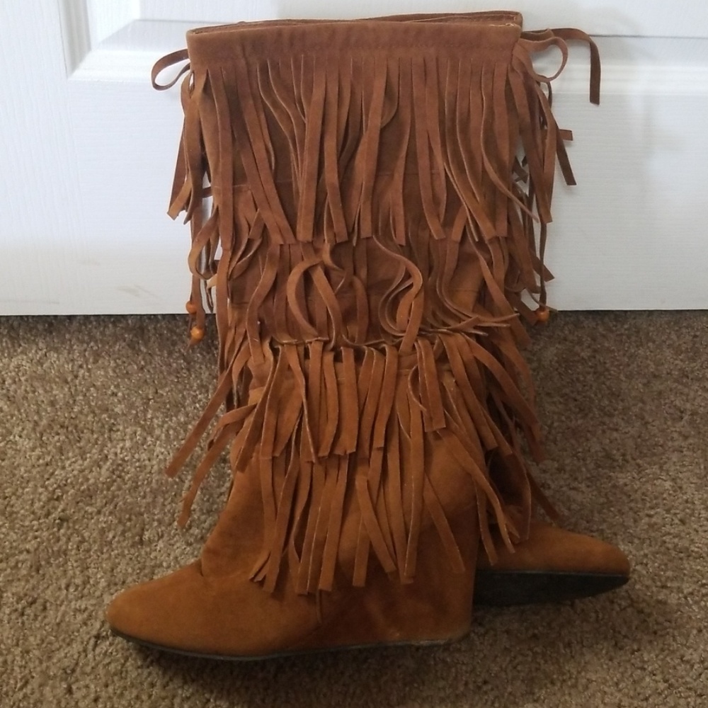 Fringe Boots